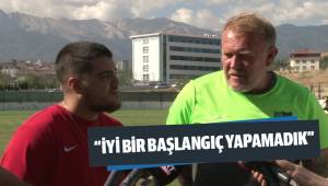Prosinecki: “İyi bir başlangıç yapamadık”