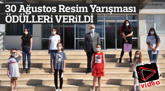 Resim Yarışmasının Ödülleri Verildi