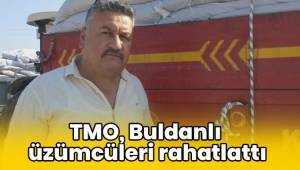 TMO, Buldanlı üzümcüleri rahatlattı