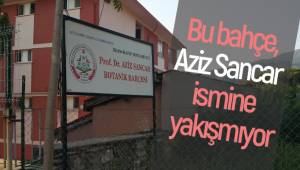 Vatandaşlar bakımsız botanik bahçesine tepki gösterdi