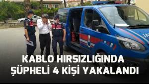250 bin TL’lik kablo hırsızlığında 4. şüpheli İstanbul'da yakalandı