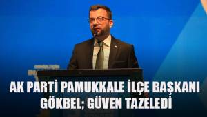 AP Parti Pamukkale İlçe Başkanı yeniden Uğur Gökbel oldu.