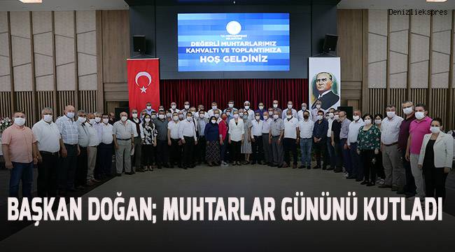 Başkan doğan Muhtarlar Günü'nü kutladı
