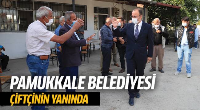 BAŞKAN ÖRKİ ÇİFTÇİNİN YANINDA