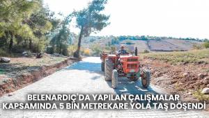 Belenardıç’ın yolları yenilendi