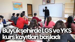 Büyükşehirde LGS ve YKS kurs kayıtları başladı