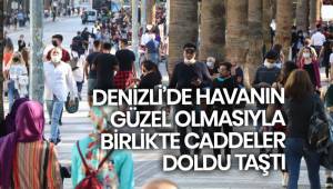 Denizli kent merkezi doldu taştı