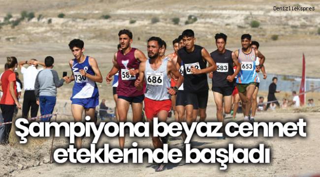 Denizli, Türkiye Kros Şampiyonasına ev sahipliği yapıyor