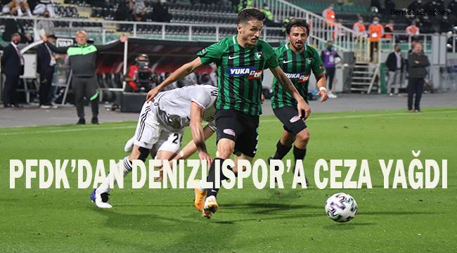 Denizlispor'a PFDK'dan ceza yağdı