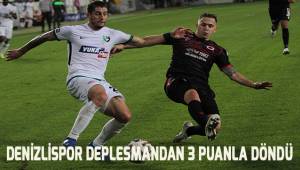 Denizlispor sezonun ilk galibiyetini Gençlerbirliği deplasmanında aldı