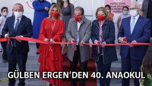 GÜLBEN ERGEN 40. ANAOKULUNU ÇİVRİL'DE AÇTI