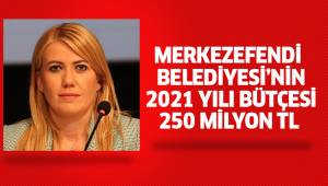 MERKEZEFENDİ BELEDİYESİ’NİN 2021 YILI BÜTÇESİ 250 MİLYON TL