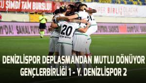 Süper Lig: Gençlerbirliği: 1 - Yukatel Denizlispor: 2 (Maç sonucu)