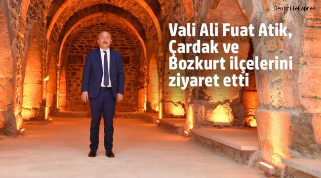 Vali Ali Fuat Atik, Çardak ve Bozkurt ilçelerini ziyaret etti Asayiş