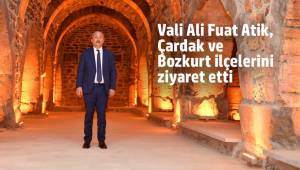 Vali Ali Fuat Atik, Çardak ve Bozkurt ilçelerini ziyaret etti