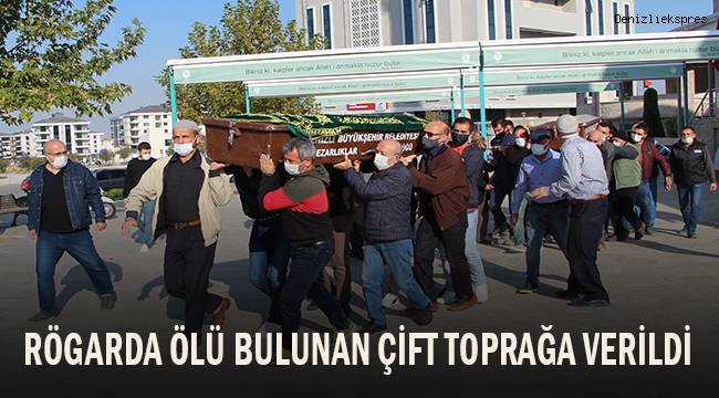 16 gün sonra rögarda ölü bulunan çift yan yana toprağa verildi