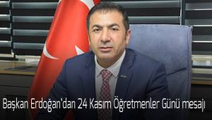 Başkan Erdoğan'dan Öğretmenler Günü mesajı