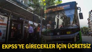 Büyükşehir otobüsleri EKPSS’ye gireceklere ücretsiz