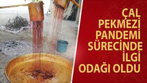 ÇAL PEKMEZİ PANDEMİ SÜRECİNDE İLGİ ODAĞI OLDU