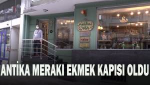 Çocukluğundan beri topladığı antika eşyalar dükkan açtırttı