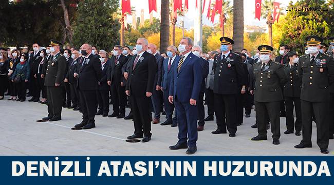 Denizli Ata'sının huzurunda