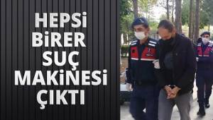 Denizli ve Bolu'da yakalanan suç çetesinden 2 kişi tutuklandı