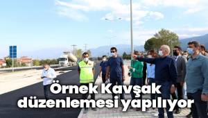 Denizli’ye örnek bir kavşak düzenlemesi