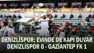 Denizlispor evinde de yok