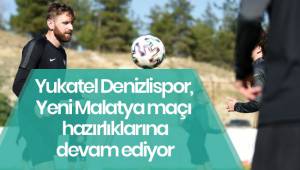 Denizlispor, Yeni Malatyaspor hazırlıklarını sürdürüyor