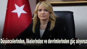 Düşüncelerinden, ilkelerinden ve devrimlerinden güç alıyoruz