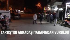 Karnını doyurmak için oturduğu kokoreççide ayağından vuruldu
