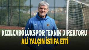 Kızılcabölük Teknik direktörü Ali Yalçın istifa etti.