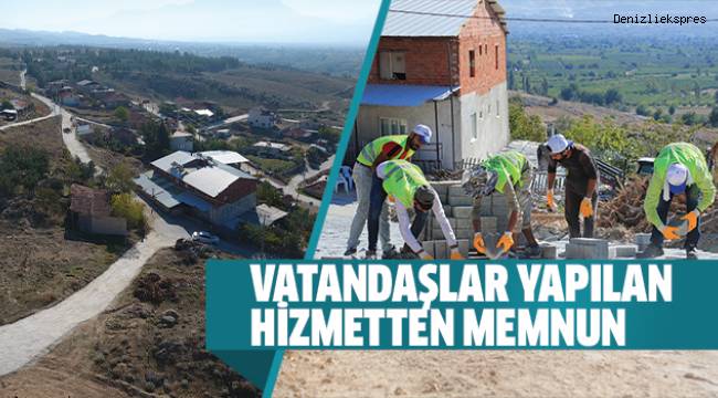 KÜÇÜKDERE’DE SOKAKLAR YENİLENDİ