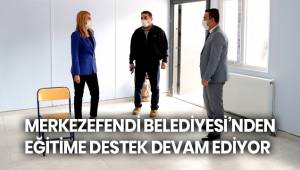 Merkezefendi Belediyesinden eğitime destek