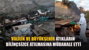 Virüslü tabutlar yakıldı