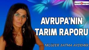 Avrupa'nın tarım raporu