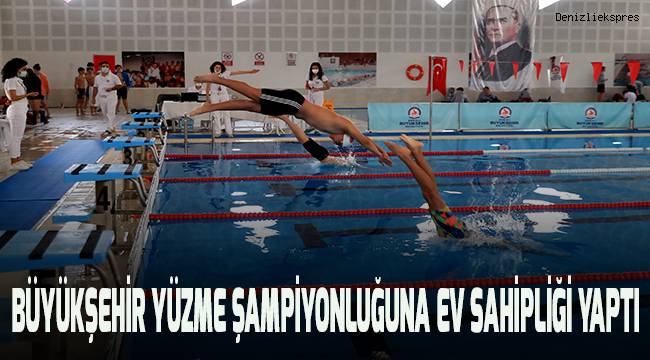 Büyükşehir, yüzme şampiyonasına ev sahipliği yapıyor
