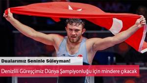 Denizlili Güreşçimiz Dünya Şampiyonluğu için mindere çıkacak