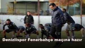 Denizlispor, Fenerbahçe maçına hazır