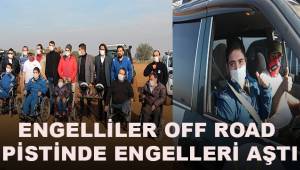 Engelliler Off Road pistinde engelleri aştı