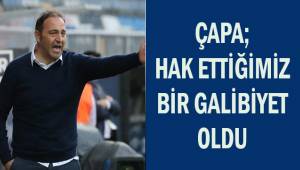 Fuat Çapa; Hak ettiğimiz bir galibiyet oldu