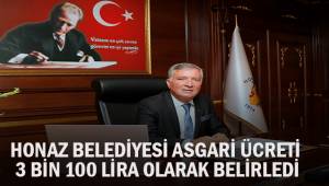 Honaz Belediyesi asgari ücreti 3 bin 100 Lira olarak belirledi