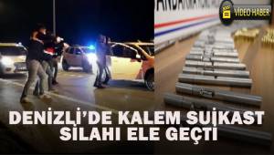 Jandarma ve KOM ekipleri kalem silah operasyonu gerçekleştirdi