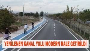 Kanal Yolu modern hale getirildi