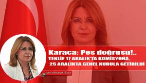 KARACA; SİVİL TOPLUMUN MAL VARLIĞINA ÇÖKME, DERNEKLERİN SESİNİ KISMA TEKLİFİNE CHP'DEN İTİRAZ