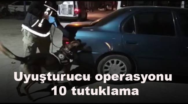 Madde bağımlılarına uyuşturucu taşıyan 2 yabancıya operasyon