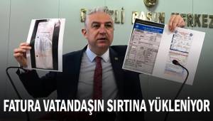 Sancar; Fatura vatandaşın üstüne yükleniyor