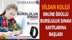 Vildan Koleji Online Ödüllü Bursluluk Sınavı Kayıtları Başladı