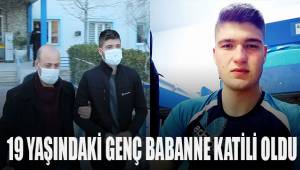 19 yaşındaki genç babaanne katili oldu