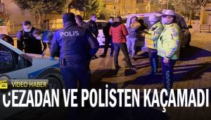 6 bin TL’lik cezadan kaçarken 22 bin lirasından oldu